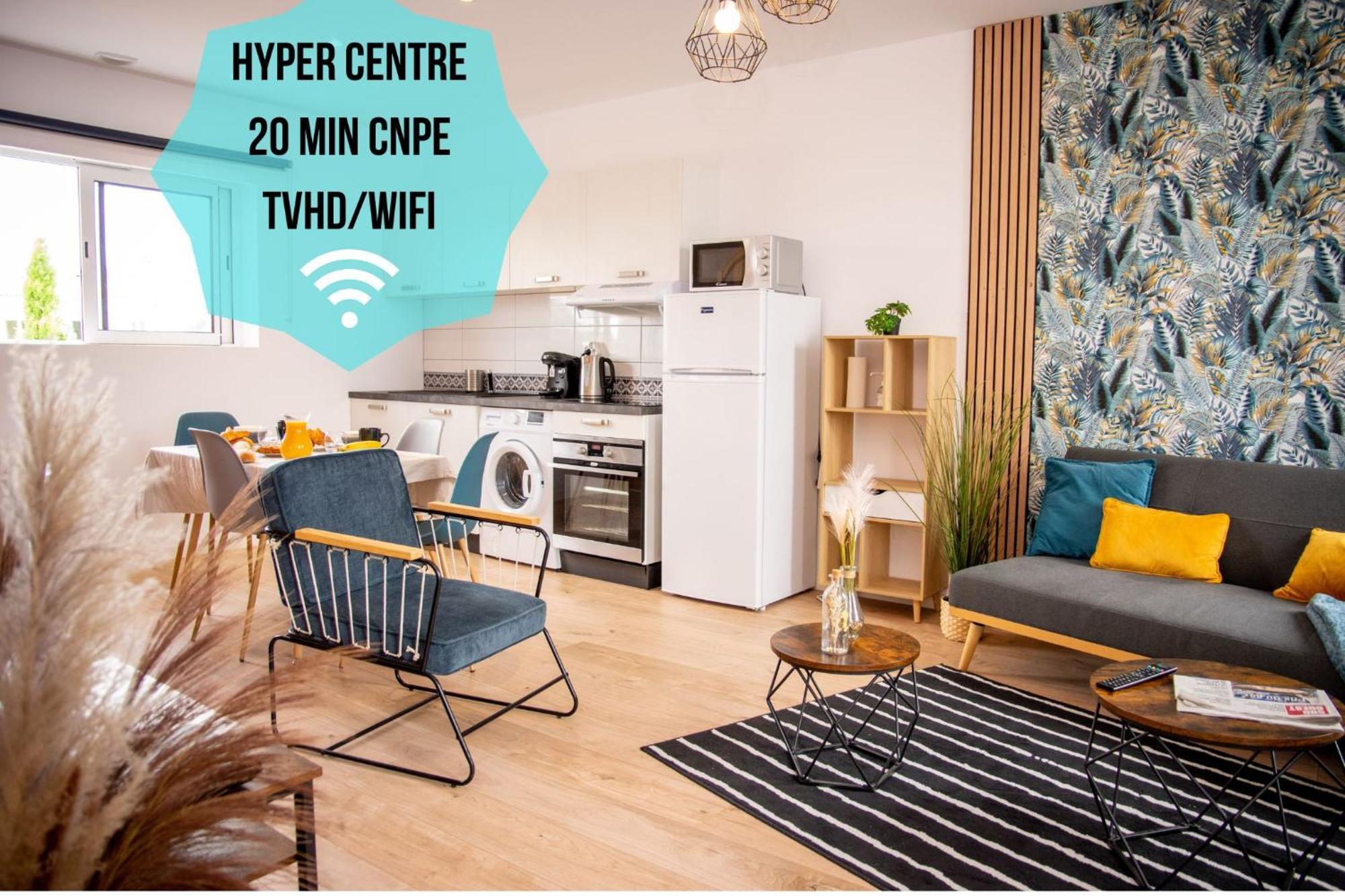 Duplex Cocoon - 10 Min De Blaye - 20 Min Cnpe - Wifi - Tv Hd Appartement Saint-Seurin-de-Cursac Buitenkant foto