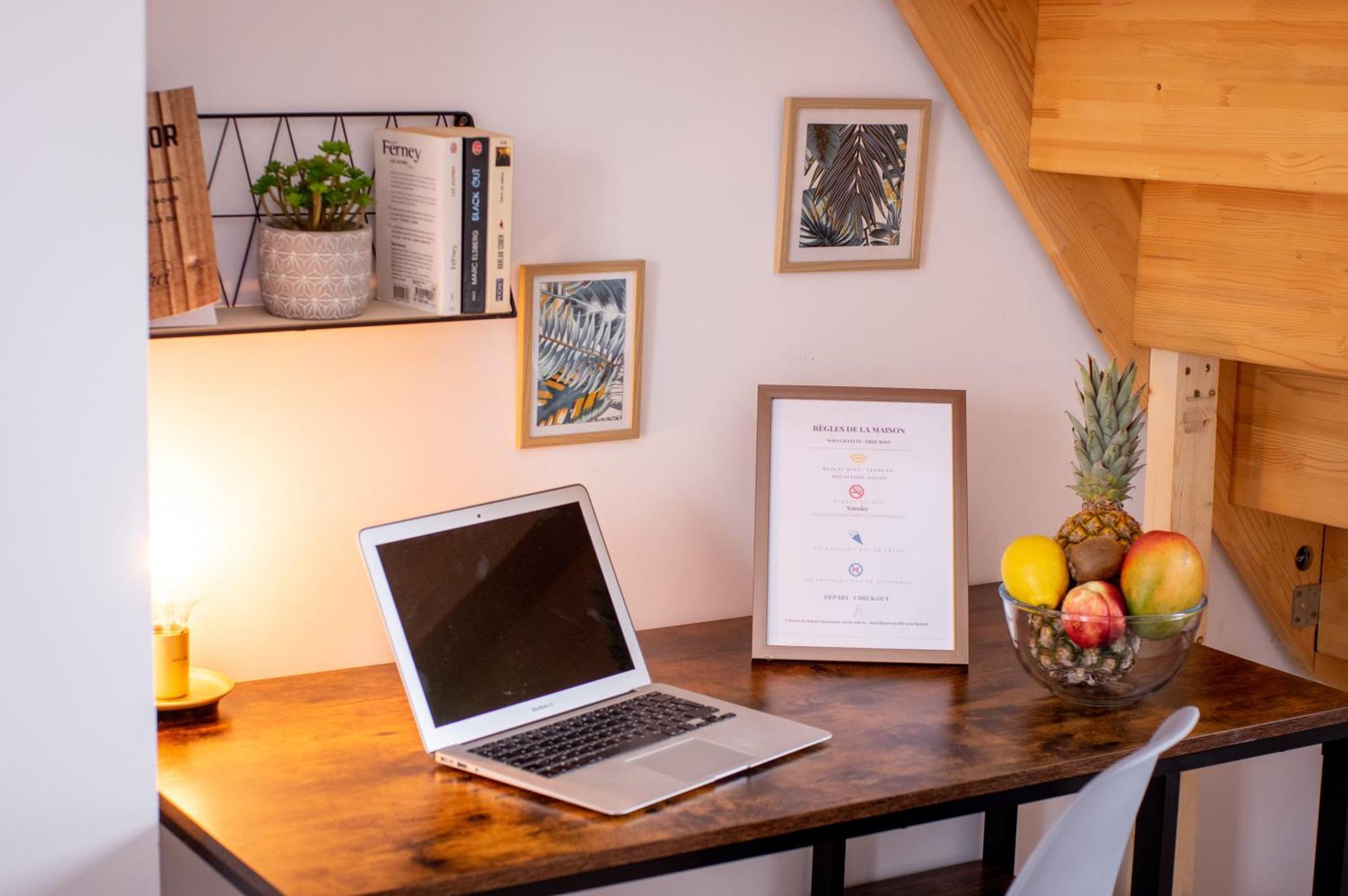 Duplex Cocoon - 10 Min De Blaye - 20 Min Cnpe - Wifi - Tv Hd Appartement Saint-Seurin-de-Cursac Buitenkant foto